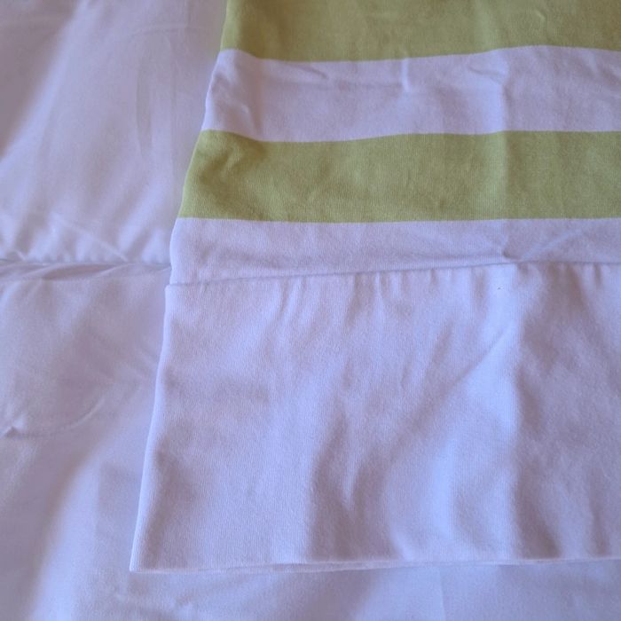 Débardeur blanc/vert anis - photo numéro 5