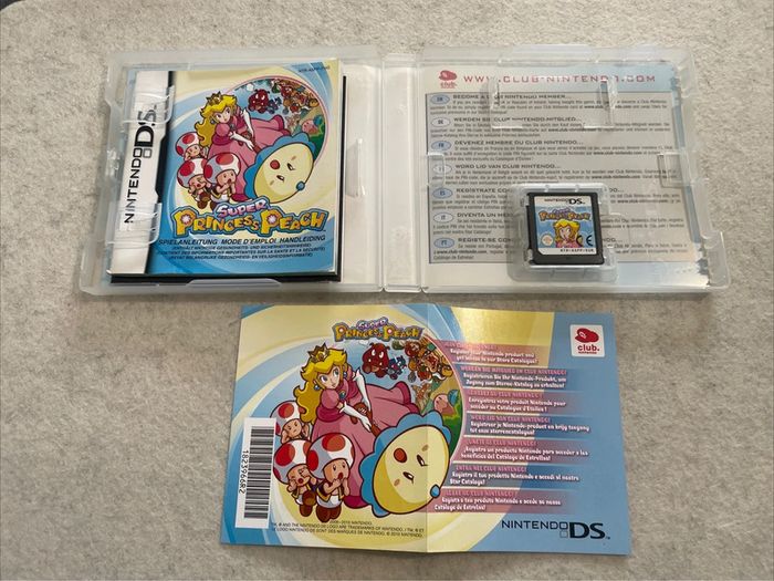 Super Princess Peach Jeu Nintendo DS Complet FR - photo numéro 2