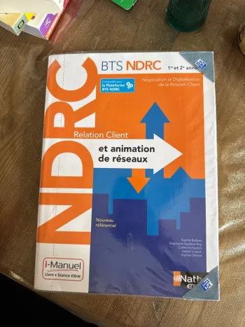 Livre bts ndrc client et animation de réseau