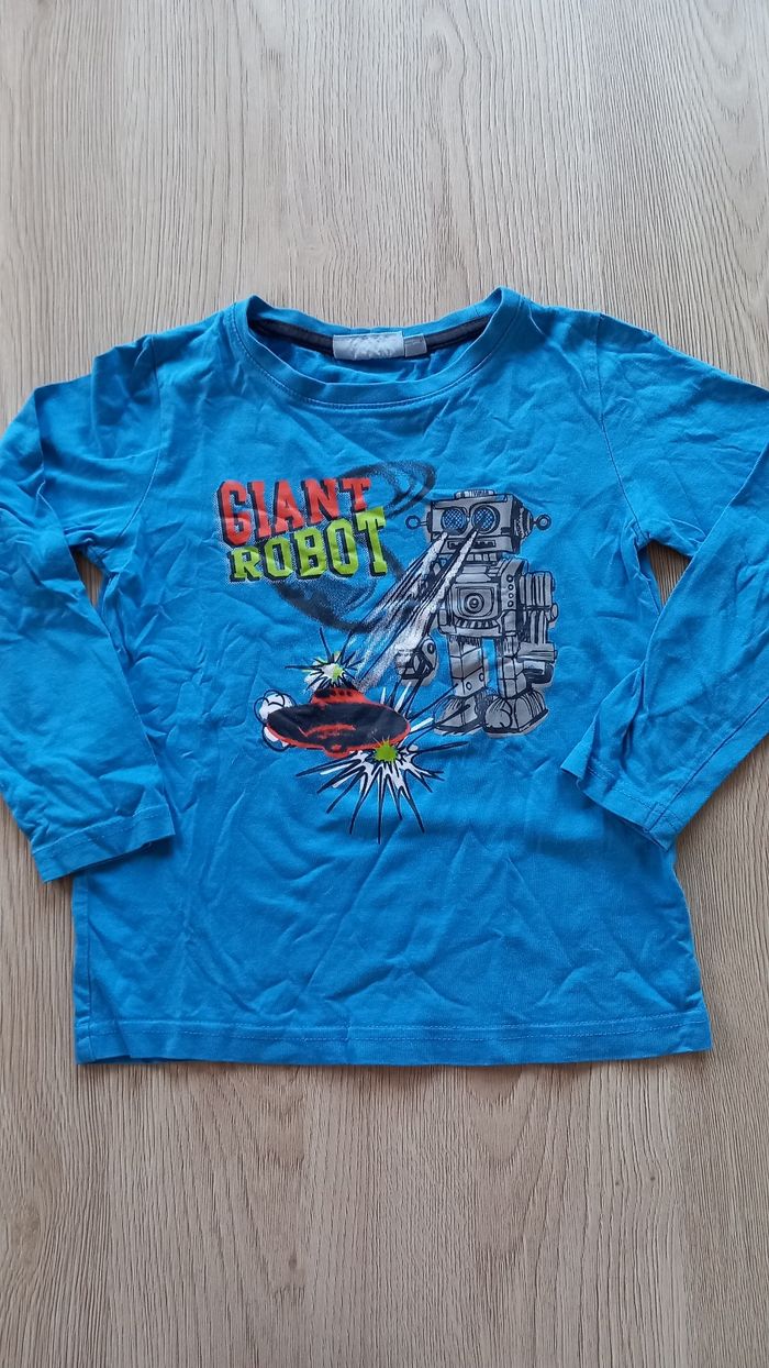 Lot T-shirts grandes manches 5 ans - photo numéro 9