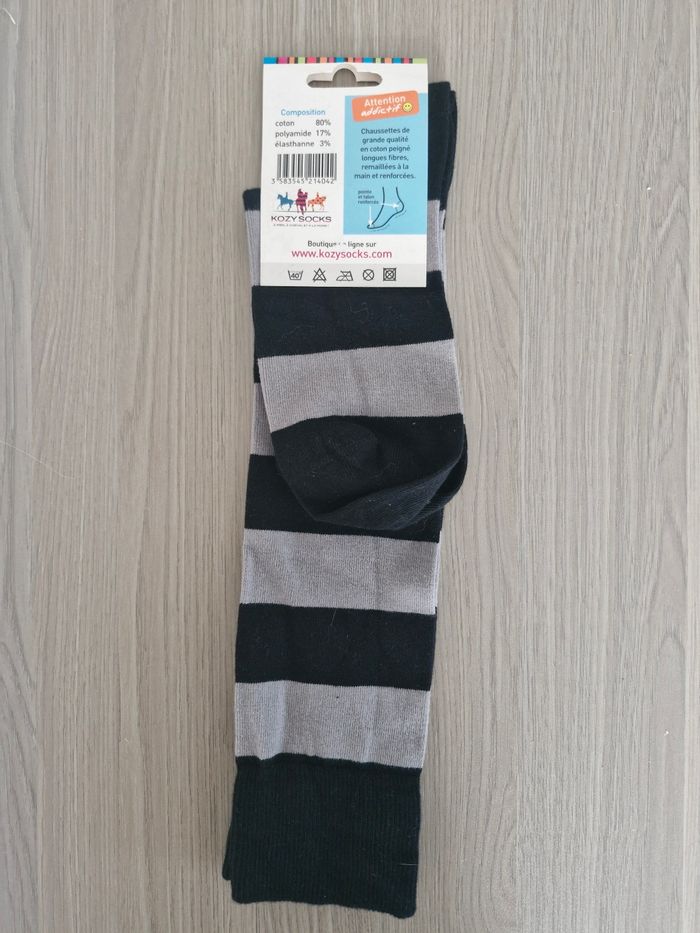 Chaussettes montantes équitation - photo numéro 3