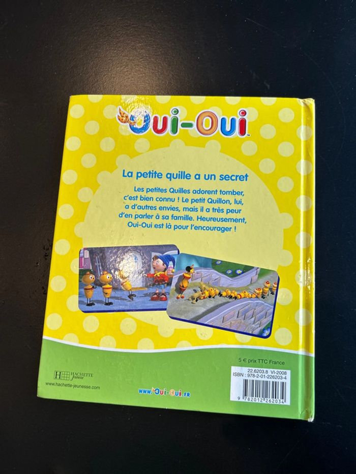Oui oui la petite quille a un secret - photo numéro 2
