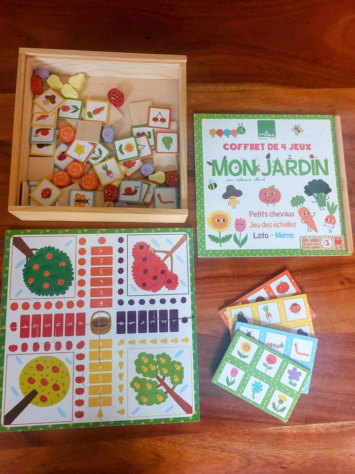 Jeu Vilac《Coffret de 4 jeux》 - photo numéro 2