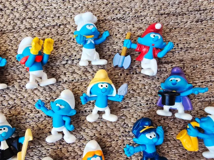 Lot 23 Jouets figurines Schtroumpfs Mcdo - photo numéro 16