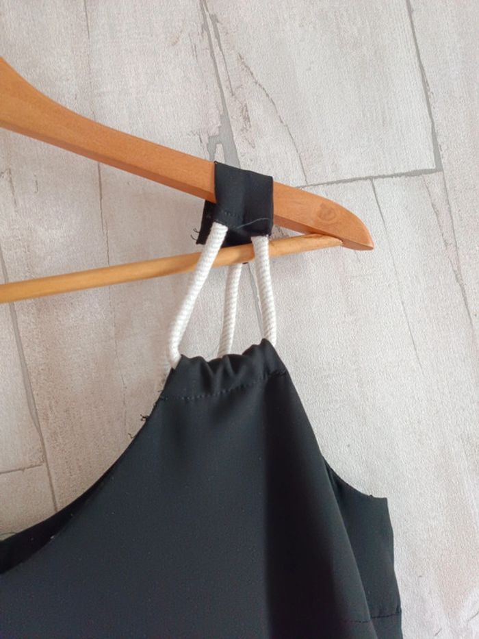 Robe d'été patineuse noire - photo numéro 2
