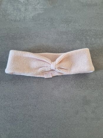 Bandeau Obaïbi 0-3M rose pâle
