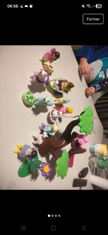 Lot playmobil 123 fee licorne en très bon état