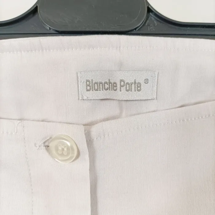 Pantalon blanc Vintage - tribal bas du dos - Blancheporte - taille 40 Couture apparentes A383 - photo numéro 6