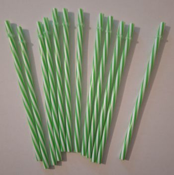 Lot de 12 pailles rigides réutilisables