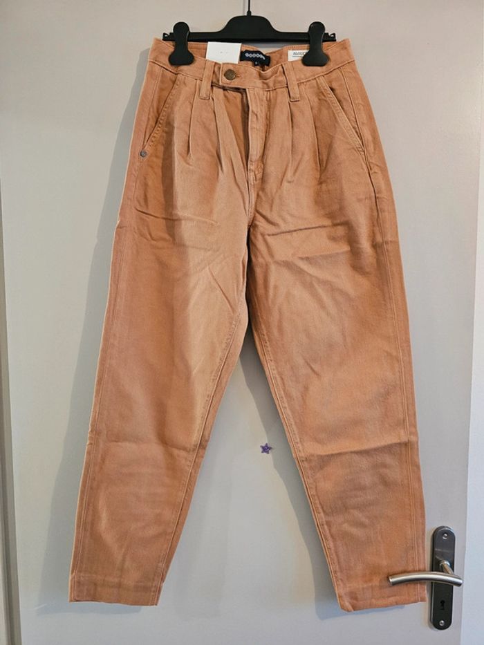 Jeans slouchy marron clair Bonobo taille 36