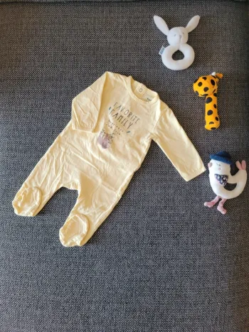 Pyjama 1 pièce coton 3 mois