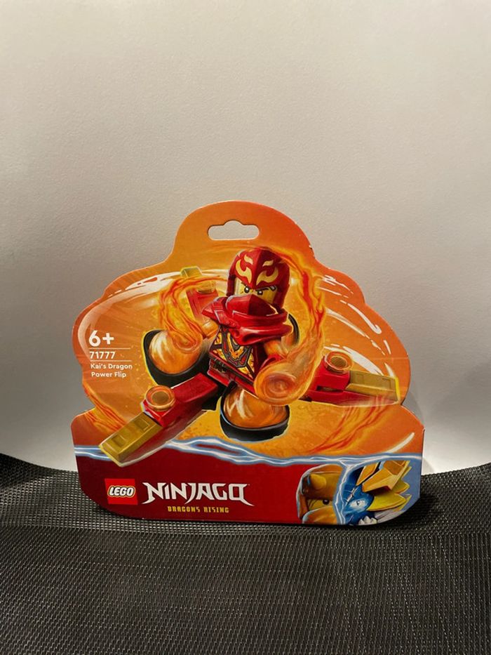 Lego Ninjago 71777 le saut puissance du dragon de Kai scellé jamais ouvert minifigure ninja rouge
