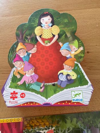 Jeu puzzle blanche neige djeco 50 pièces 