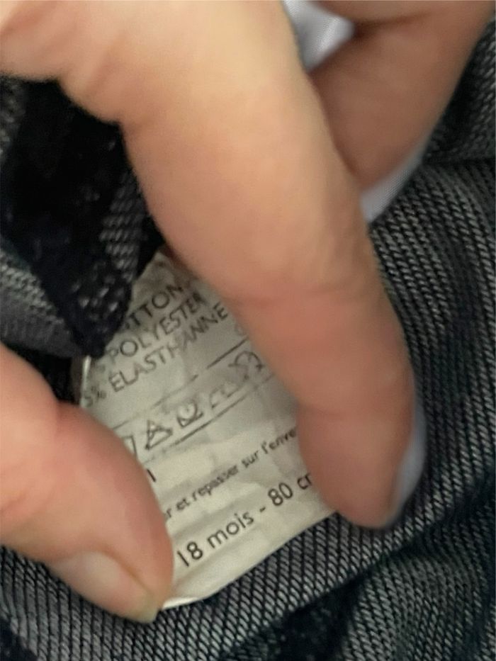 Lot de 2 leggings bébé fille – 18 mois - photo numéro 4