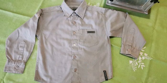 Chemise 3 ans Gris clair - photo numéro 2