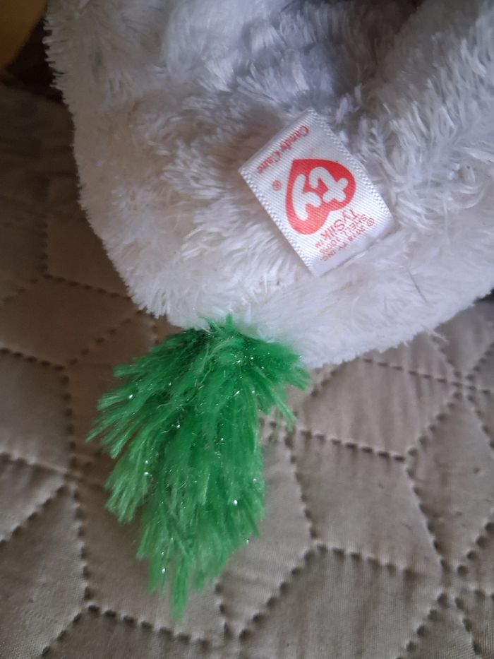 Peluche blanche licorne - photo numéro 5