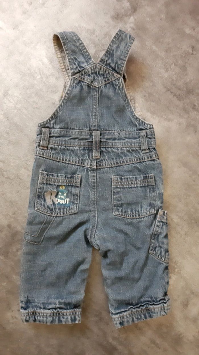 Salopette en jeans garçon - photo numéro 4