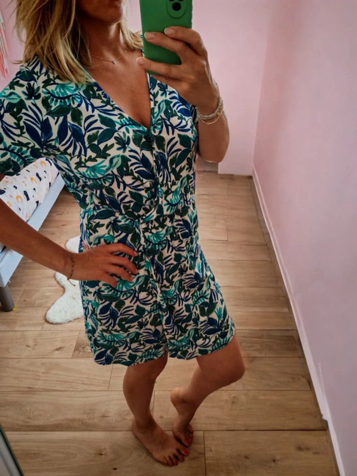 Robe cache coeur imprimée gemo 40