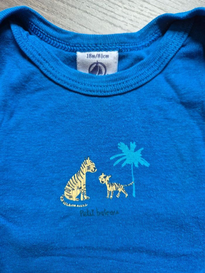 Beau body manches courtes Petit bateau 18 mois - photo numéro 2