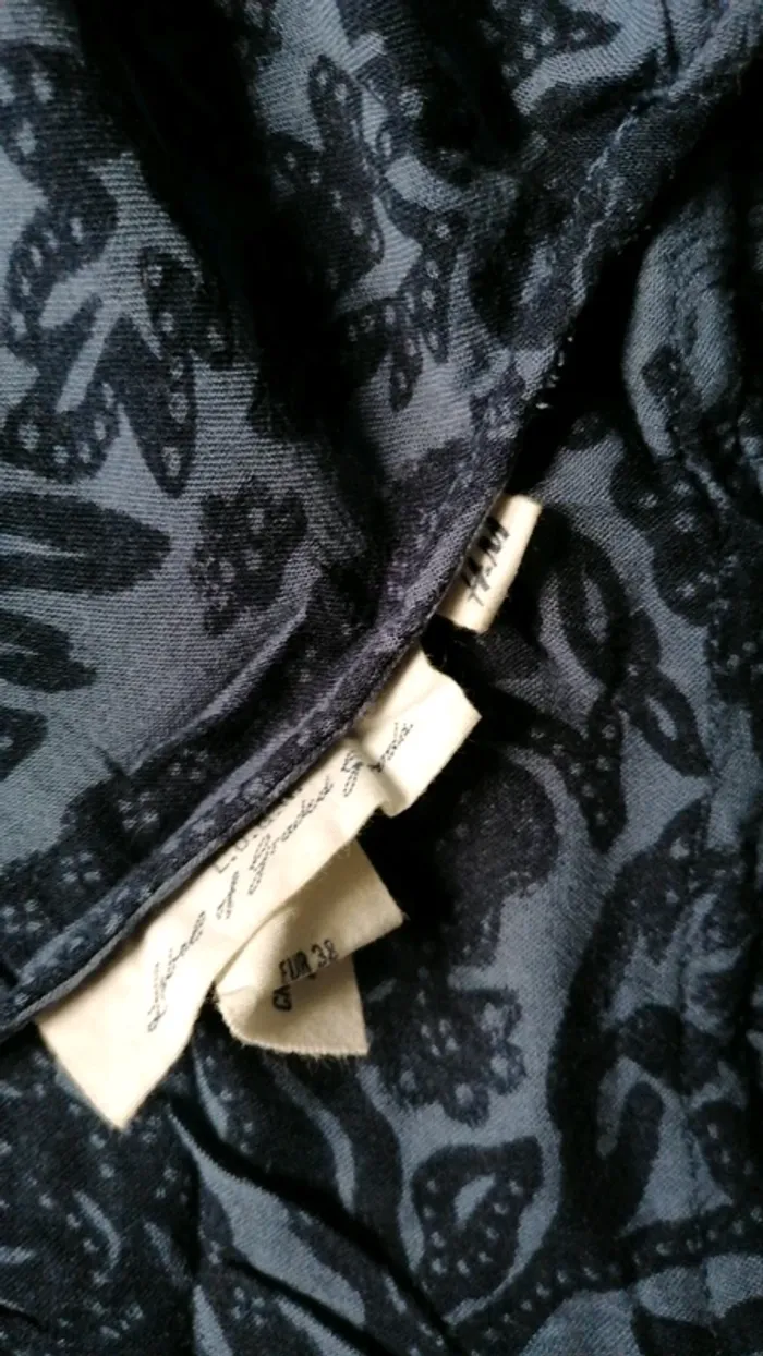Robe bleue motifs H&M - photo numéro 3