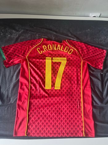 Maillot rétro Portugal 2004 🇵🇹 Ronaldo n°17 