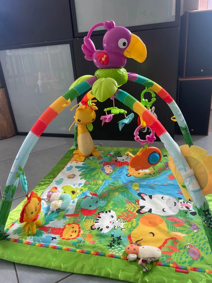 Tapis d’éveil bébé Fisher price musical la jungle - photo numéro 2
