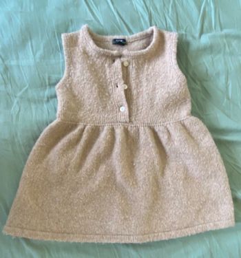 Robe 9 mois beige