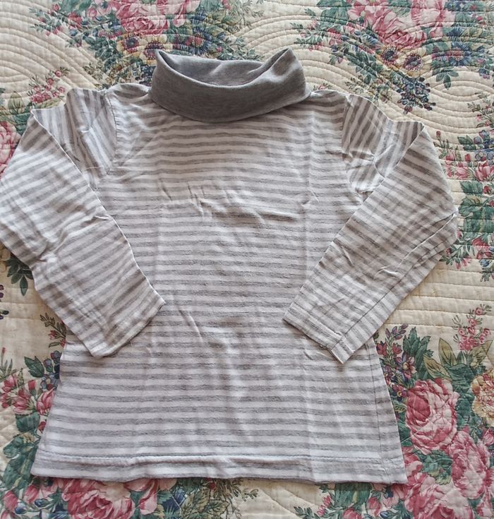 Sous pull col roulé fille 6 ans