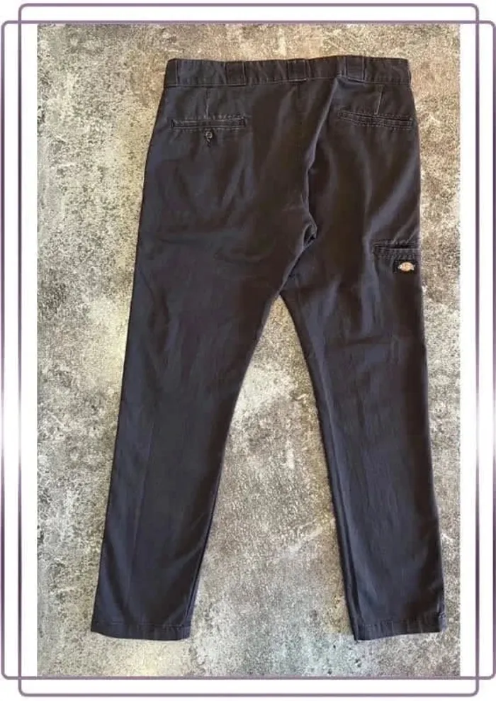 Chino bleu marine homme Dickies taille 46 Men navy blue Pantaloni uomo Marineblaue Chinos Herren - photo numéro 4