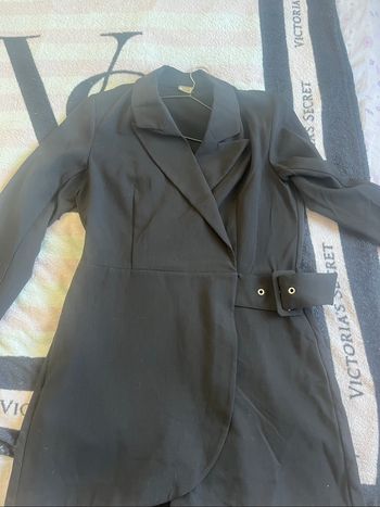 Combishort blazer noir