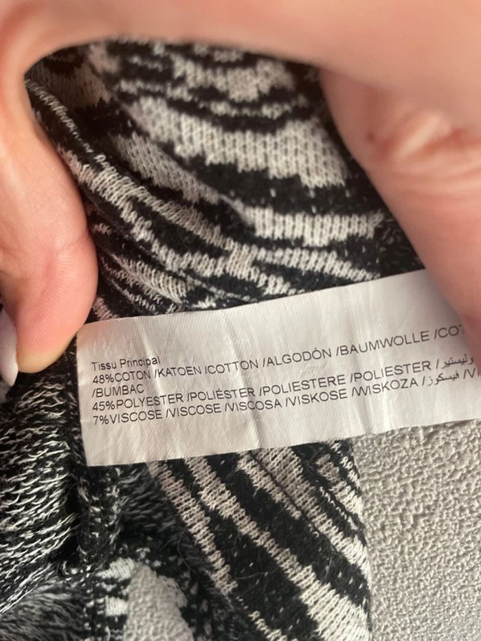 Manche 3/4 à motif - photo numéro 4