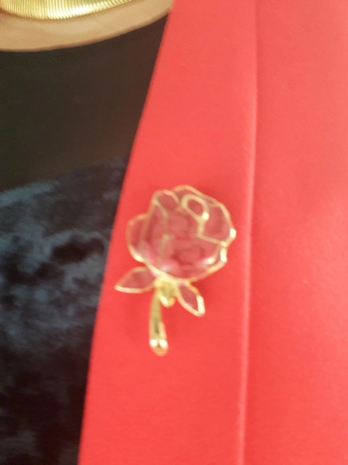 Très belle broche rose 🌹 - photo numéro 5