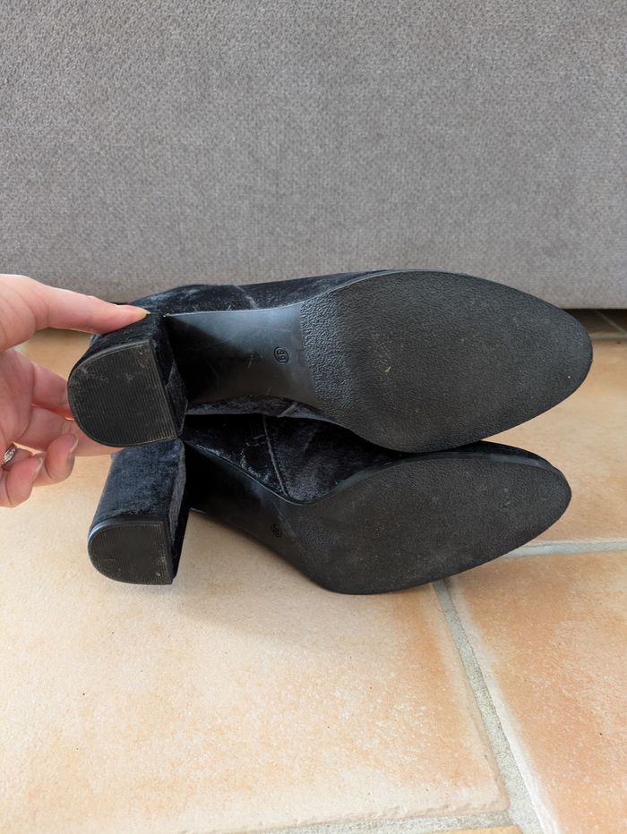 Bottines en velours Versace V1969 - photo numéro 6