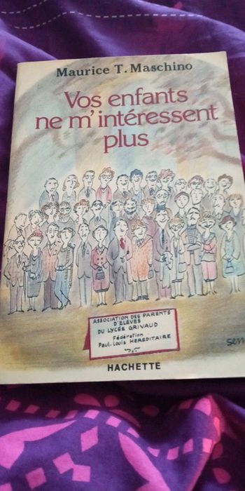 Livre vos enfants ne m'intéressent plus