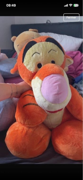 Peluche tigrou