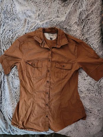 Chemise marron