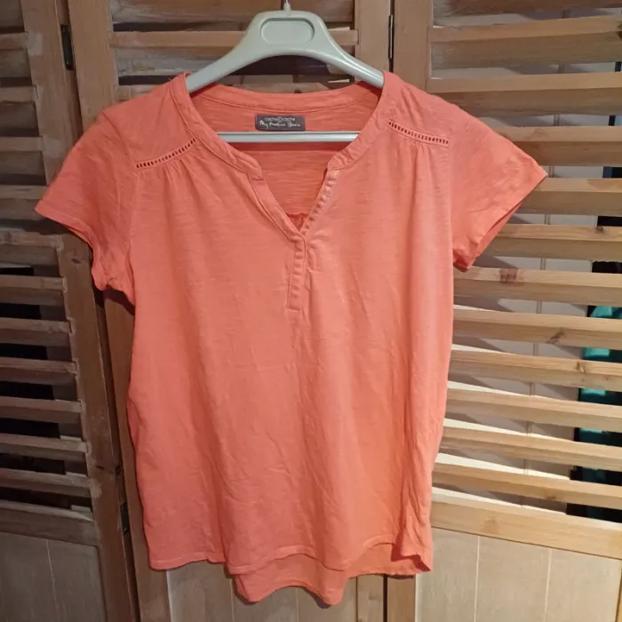 Débardeur corail femme taille 38/40 , cache cache