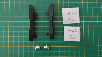 Lot pièces détachées numéro 63 n°63 Dodge Charger R/T Fast & Furious 1/8 1/8e 1/8ème Altaya #E05