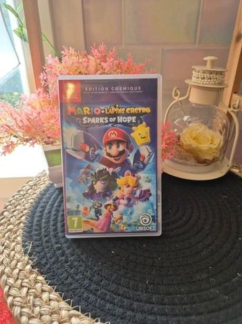 💕Jeu switch Mario + les lapins crétins : sparks of hope édition cosmique 💕