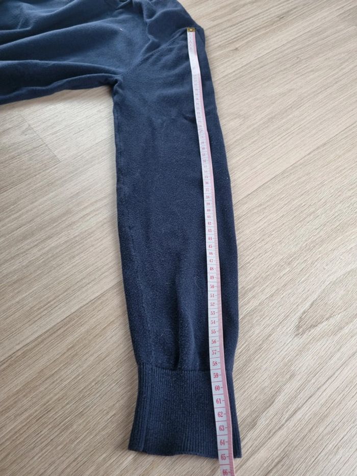 Pull à col V bleue Tommy Hilfiger Homme Taille S ou 16 ans - photo numéro 6