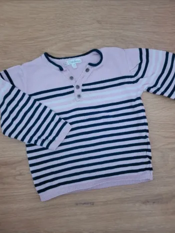 Pull fille Kitchoun 18 mois