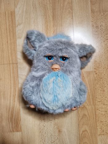 Furby Tiger Bleu et Gris Vintage