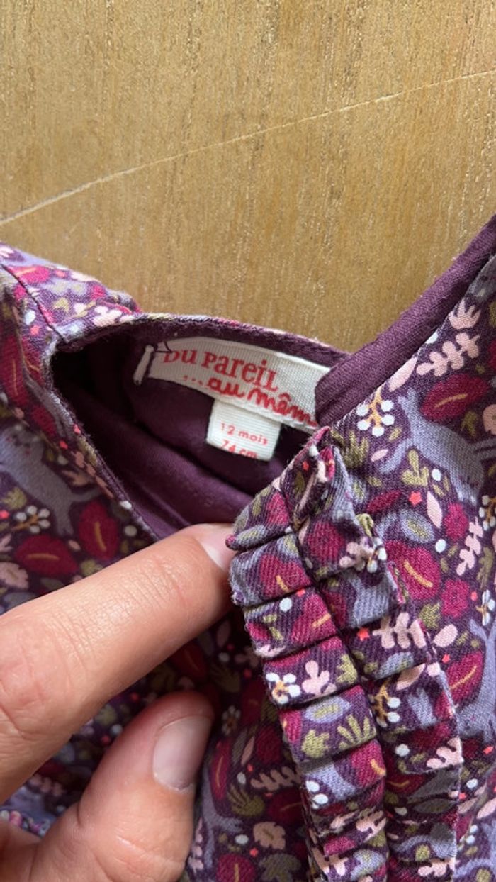 Robe fleurie dpam - photo numéro 3