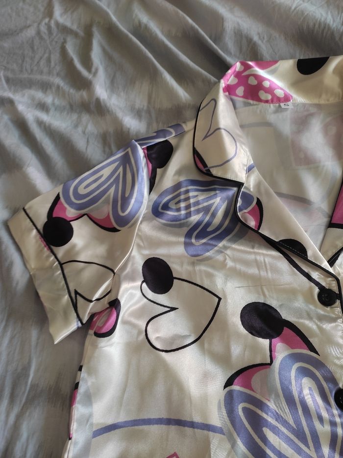 Pyjama chemise taille S - photo numéro 3