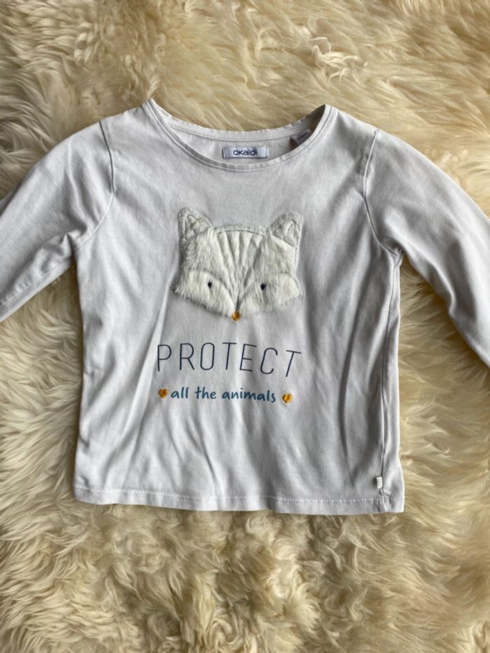 T-shirt manches longues 6 ans
