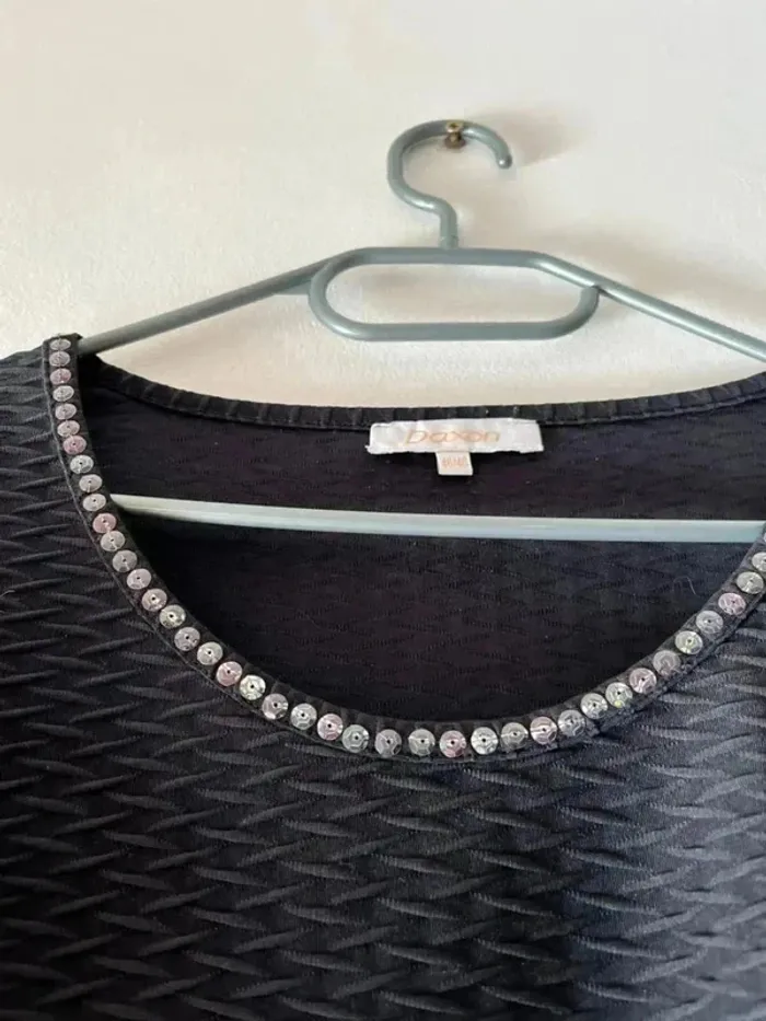 Tee shirt noir - Taille 46 - photo numéro 3