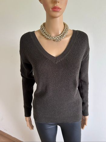 Pull vert kaki à manches longues Morgan taille XS TBE