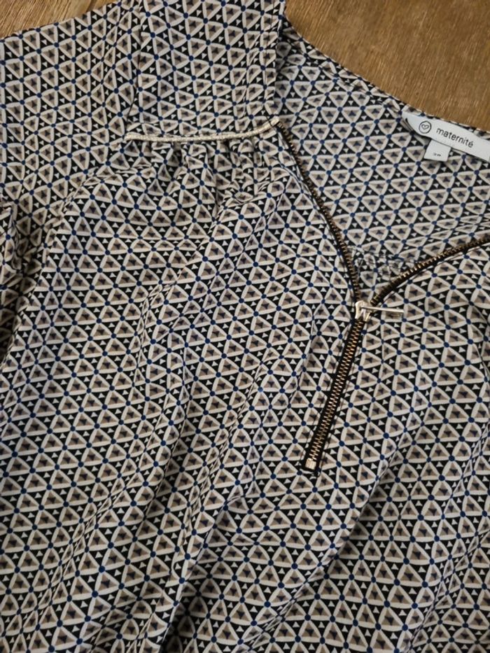 Lot 3 robes de grossesse en très bon état - photo numéro 5