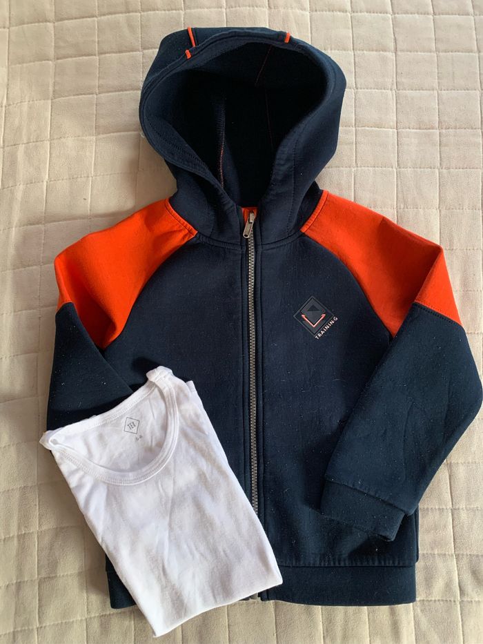 Gilet + débardeur offert taille 6 ans