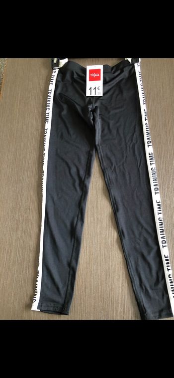 Pantalon caleçon legging fille tissaia XXS 12 ans